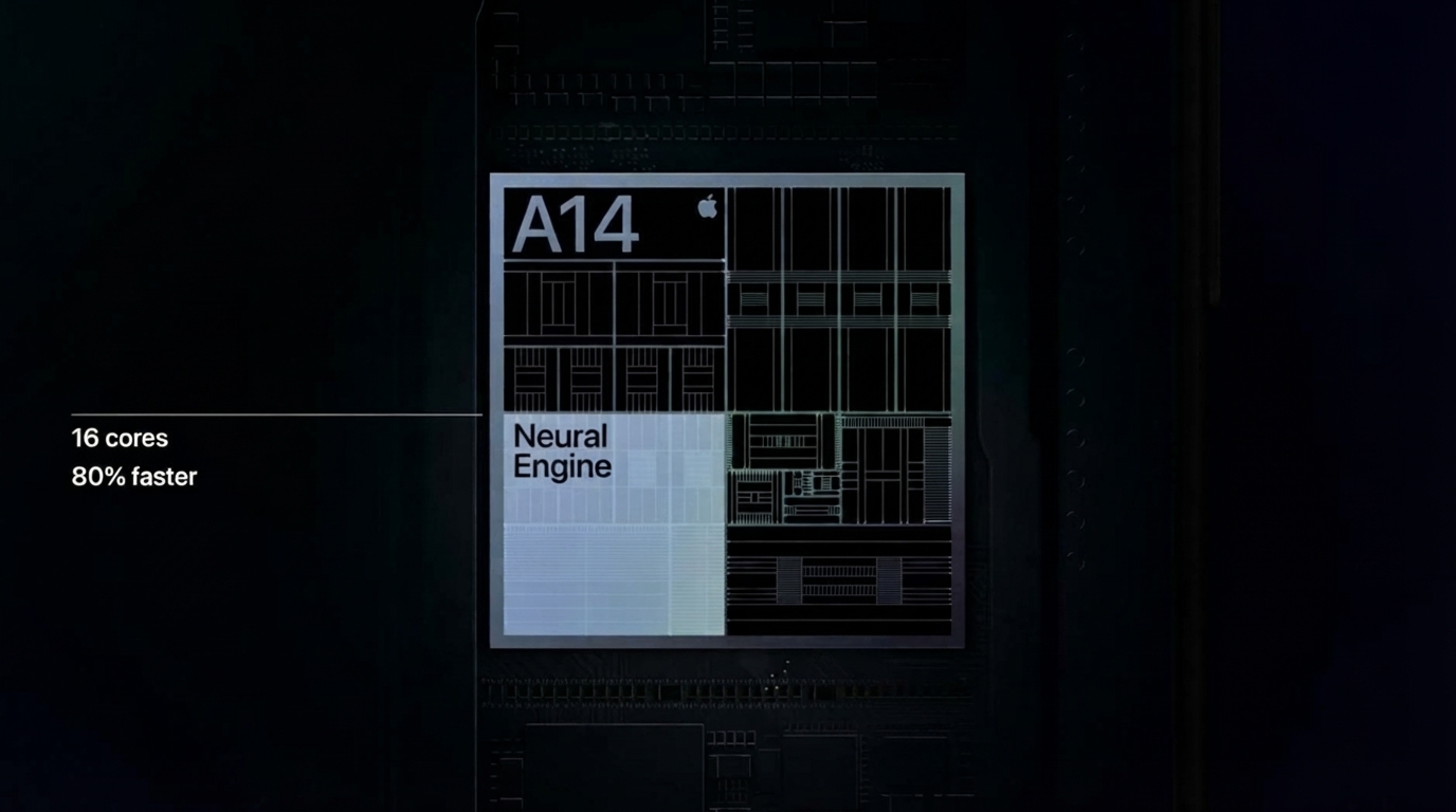 Apple A14 Bionic 16-core Neural Engine architecture diagram